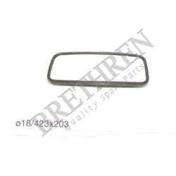 1594902S-MERCEDES-BENZ, VOLVO, -OUTSIDE MIRROR, DRIVER CAB