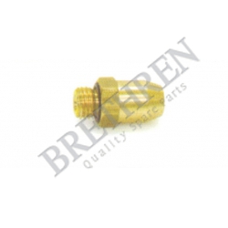 126129-SCANIA, -CONNECTOR, COMPRESSED AIR LINE