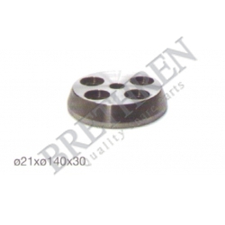 41016627-IVECO, -PRESSURE DISC, SPRING CARRIER