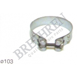 1076493-VOLVO, DAF, -PIPE CONNECTOR, EXHAUST SYSTEM