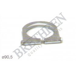 1401695-MERCEDES-BENZ, IVECO, DAF, -PIPE CONNECTOR, EXHAUST SYSTEM