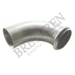 1628883-VOLVO, -EXHAUST PIPE