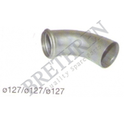1088969-VOLVO, -EXHAUST PIPE