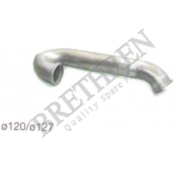 3171446-VOLVO, -EXHAUST PIPE
