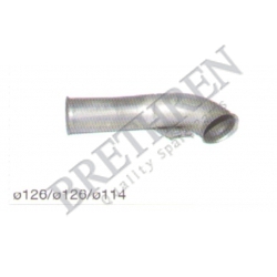 112636-SCANIA, -EXHAUST PIPE