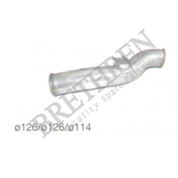 112328-SCANIA, -EXHAUST PIPE
