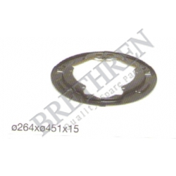 81501010109-MAN, -COVER PLATE, DUST-COVER WHEEL BEARING