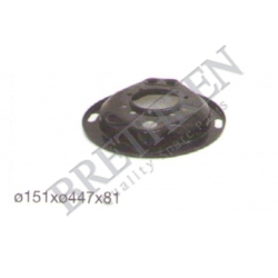 118199--COVER PLATE, DUST-COVER WHEEL BEARING