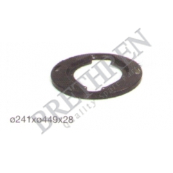 118192-SCANIA, -COVER PLATE, DUST-COVER WHEEL BEARING