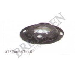 1118586-SCANIA, -COVER PLATE, DUST-COVER WHEEL BEARING