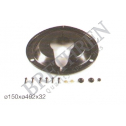 3005013500-SAF SAUER ACHSEN, -COVER PLATE, DUST-COVER WHEEL BEARING