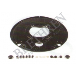 3005014900-SAF SAUER ACHSEN, -COVER PLATE, DUST-COVER WHEEL BEARING