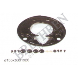 3005018300-SAF SAUER ACHSEN, -COVER PLATE, DUST-COVER WHEEL BEARING