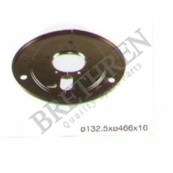 5018756--COVER PLATE, DUST-COVER WHEEL BEARING