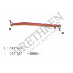 1897801-IVECO, -CENTER ROD ASSEMBLY