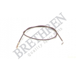 122851-SCANIA, -HOOD CABLE