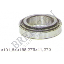 0260724-VOLVO, DAF, -BEARING, DIFFERENTIAL SHAFT