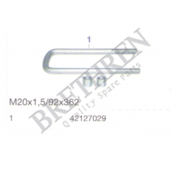 42127029S-IVECO, -SPRING CLAMP