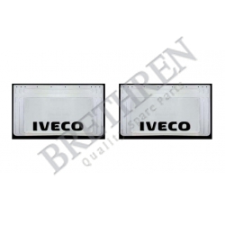 -IVECO, -RUBBER EMBOSSED MUD FLAP